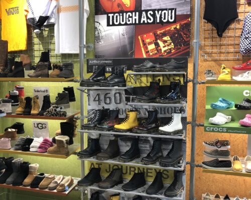 Dr. Martens in-store product display