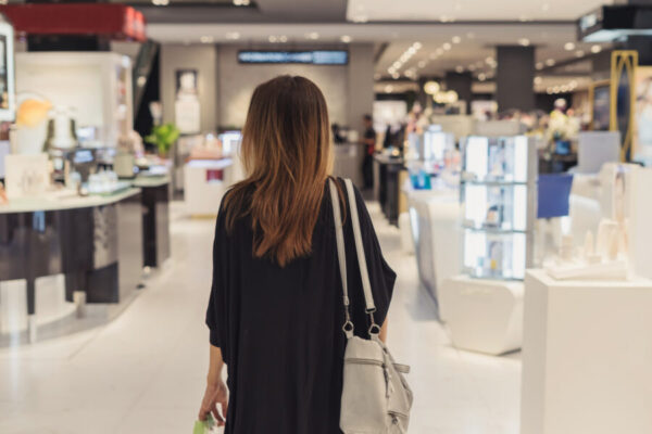 women shopping in retail environment