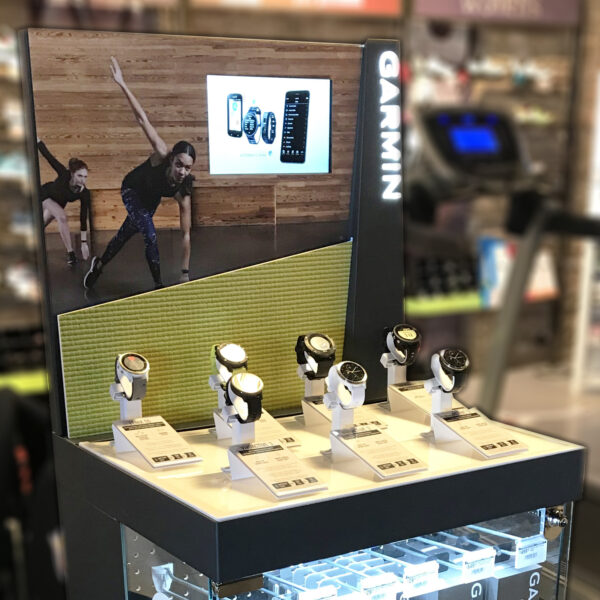 Garmin merchandiser display