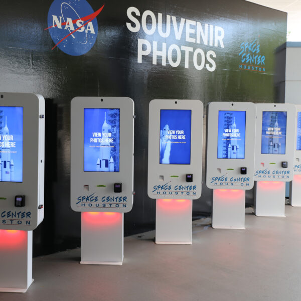 Space Center Houston outdoor kiosks