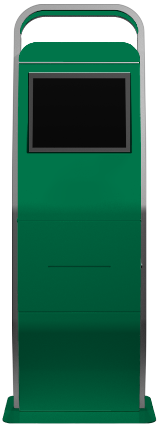 green pathway kiosk