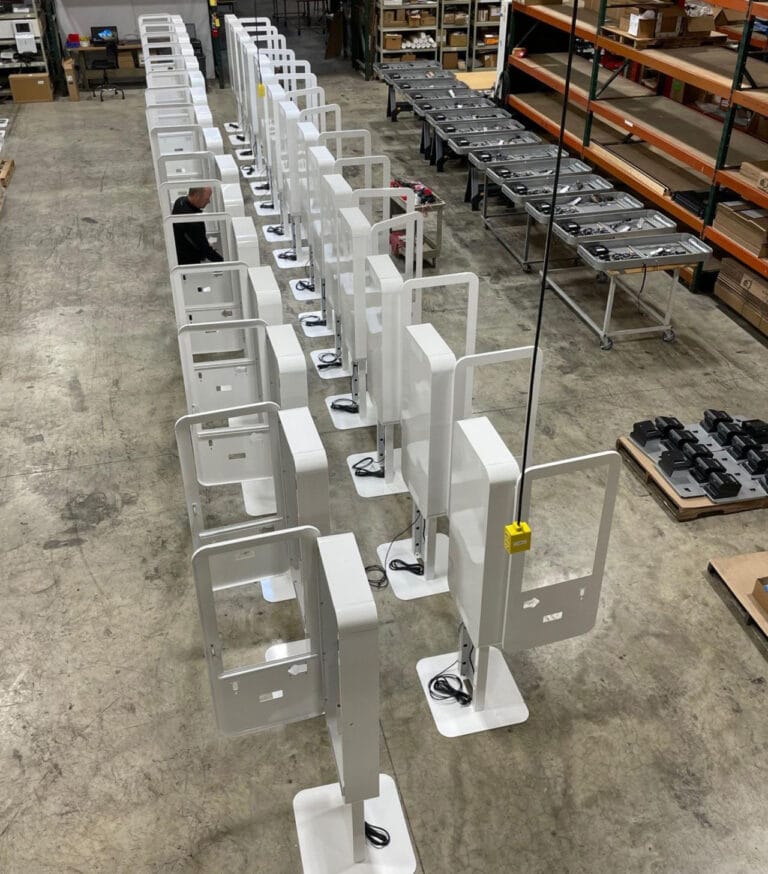 Kiosk machines at Frank Mayer